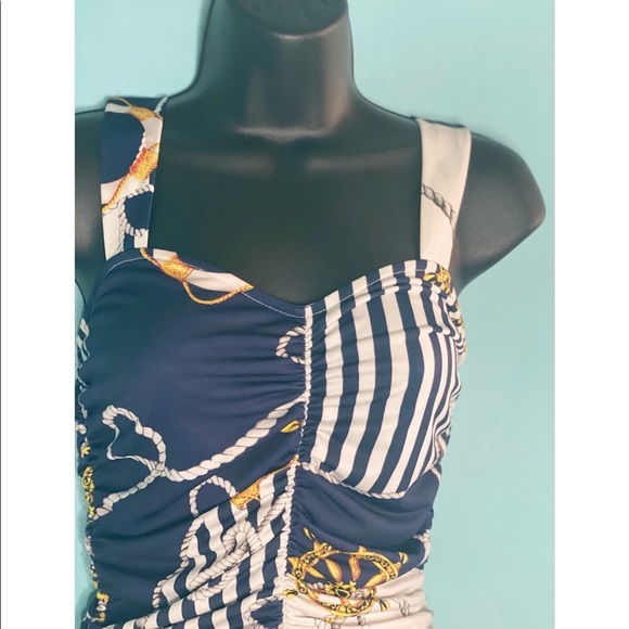 Venus Printed Ruched Top - Picture 4 of 4